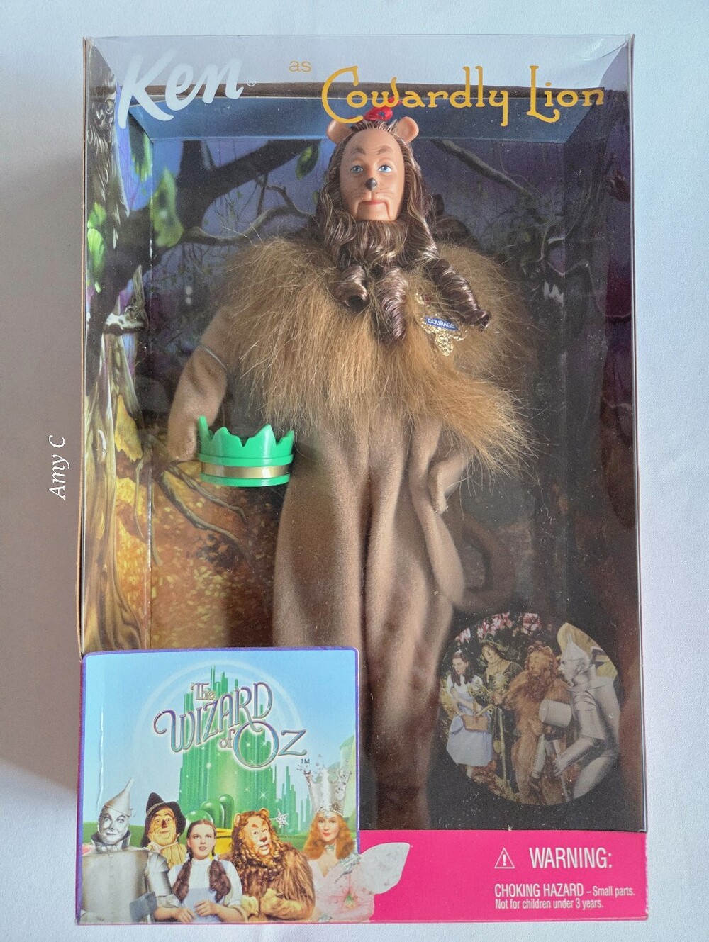 Barbie Dolls Ken as Cowardly Lion From The Wizard Of Oz